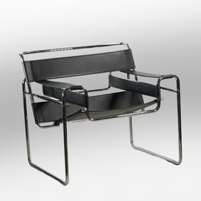 Mid-Century Modern Marcel Breuer B3 Wassily Chair