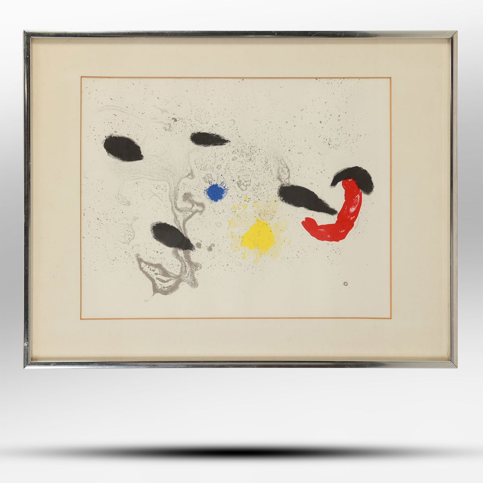 Joan Miro; Original 20thC. Modernist Lithograph - Derriere le Miroir Series (1 of 18)