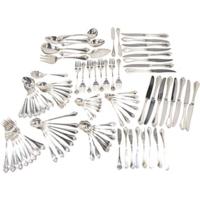 ROGERS ONEIDA Silver Plate Flatware Set - See Pictures for Item Count