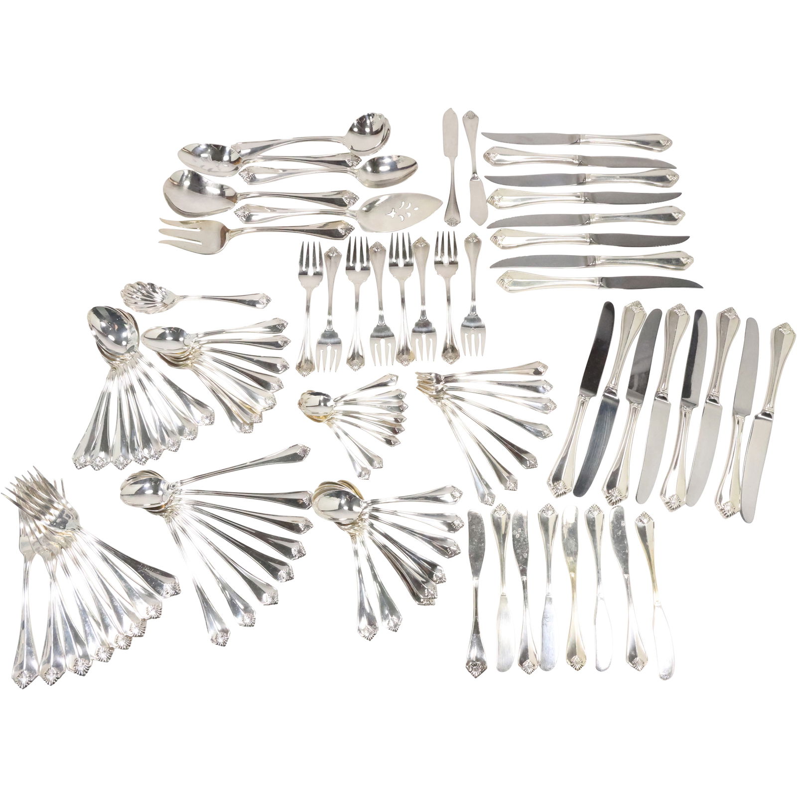 ROGERS ONEIDA Silver Plate Flatware Set - See Pictures for Item Count (1 of 17)