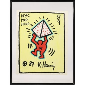 after Keith Haring; 20thC. Felt -Tip Drawing