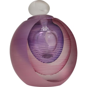 art glass perfume bottle created by Michael David and Kit Karbler of Blake Street Glass Studio.