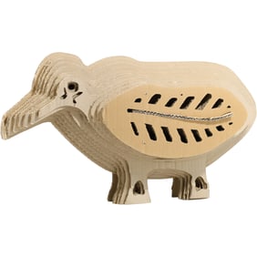 Unique Multi Layers of Cardboard DUCK Sculpture 24.5 inches length