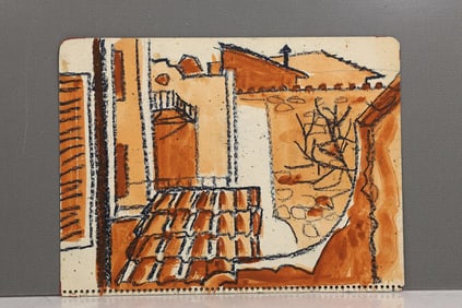 Robert Angeloch 1922-2011, Grouping of 4 Assorted Watercolors on Paper, Unsigned