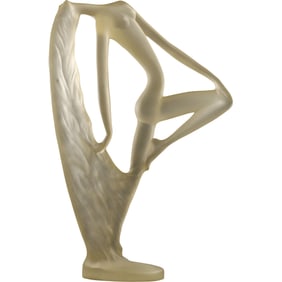 Vintage Lucite Sculpture by David Fisher for Austin Productions Woman Dancer 22 inches height