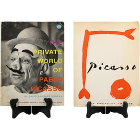 2 Viintage PABLO PICASSO Books, Fully Illustrated