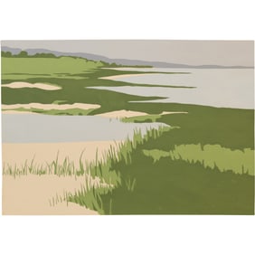 Robert Angeloch, Woodcut, ASHOKAN, Unsigned, From Estate of The Artist