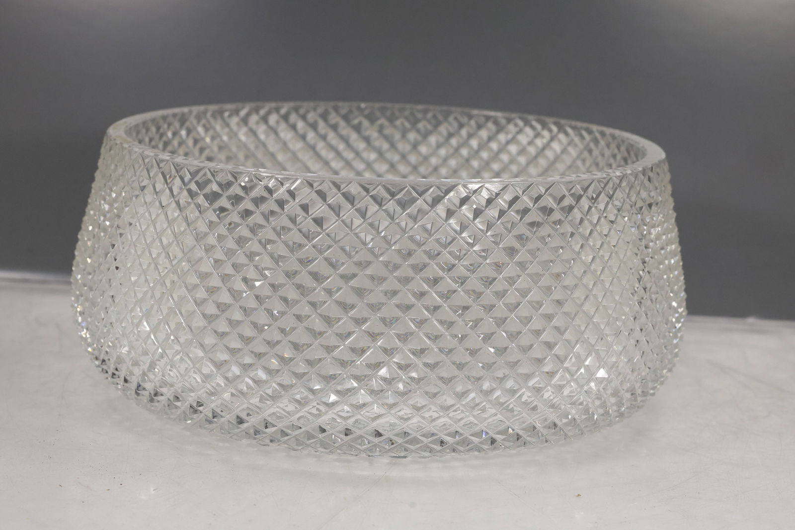 American Brilliant Cut Glass Bowl – Russian Pattern 10.5 in. diameter (1 of 12)