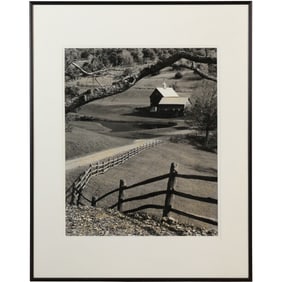 ALBERTO ZARATE, Framed Photographs "Vermont Landscape #2" Signed and Numbered