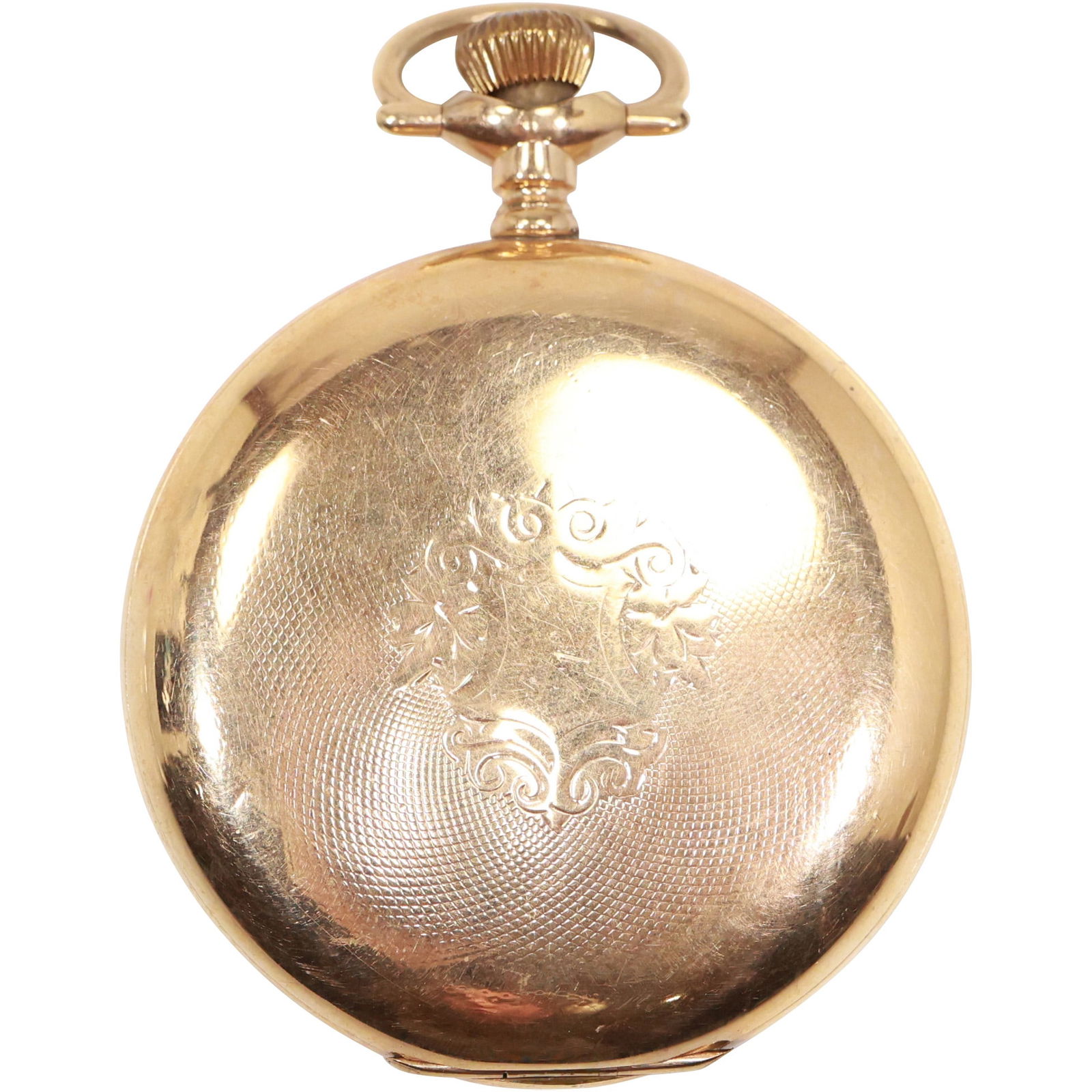 Elgin 14K Gold Filled Keystone Case Pocket Watch [working] 2 3/4 in. x 2 in. (1 of 10)