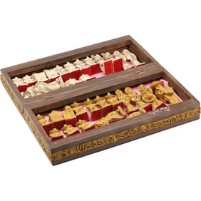 Chess Set with Latin American Figure Game Pieces - Complete