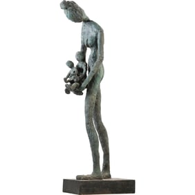 IMPORTANT 1966 SCULPTURE Manuel Neri, Jr. (1930 - 2021) California, Plaster Mother and Children