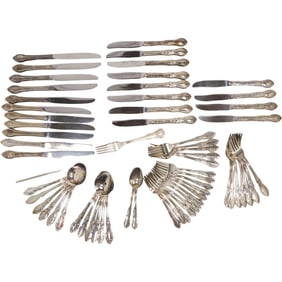Silver Plate Flatware - See Pictures For Item Count