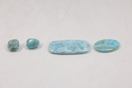 4 Assorted Genuine Laramar Stones - Various Sizes and Shapes