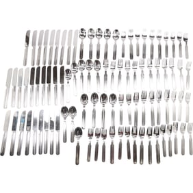 Large Flatware Set - See Pictures For Item Count