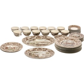 Johnson Brothers Historic America Scenes Dinnerware: Platters, Plates, Cups, Saucers, Bowls