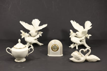 Various pieces from the Lenox Wedding Promises Collection, See Pictures