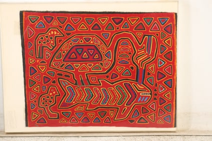 Mola, a traditional textile art form created by the Guna people, an indigenous group from Panama