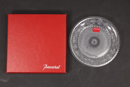 Baccarat Arabesque Small Candy Dish with Original Box