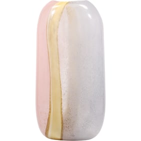 Cyan Design Art Glass Astra Vase in Pastel Colors 15 inches height x 7 in. wide