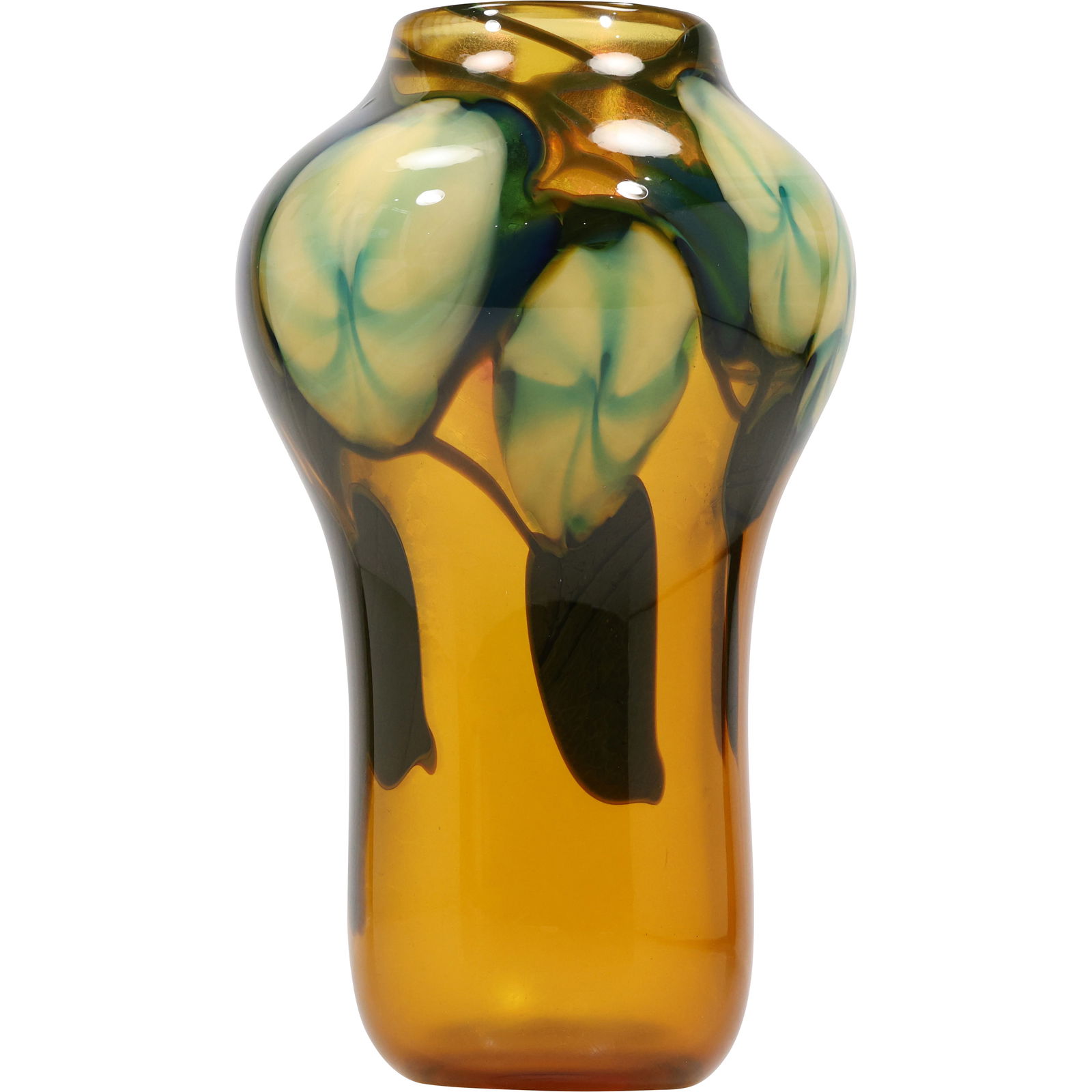 Art Nouveau Art Glass Vase Bears Signed & Numbered on Base: L C  Tiffany Favrille, #4024D (1 of 15)