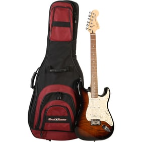 Fender Squire Stratocaster Electric Guitar Serial # CY04062767 With Quality Soft Case