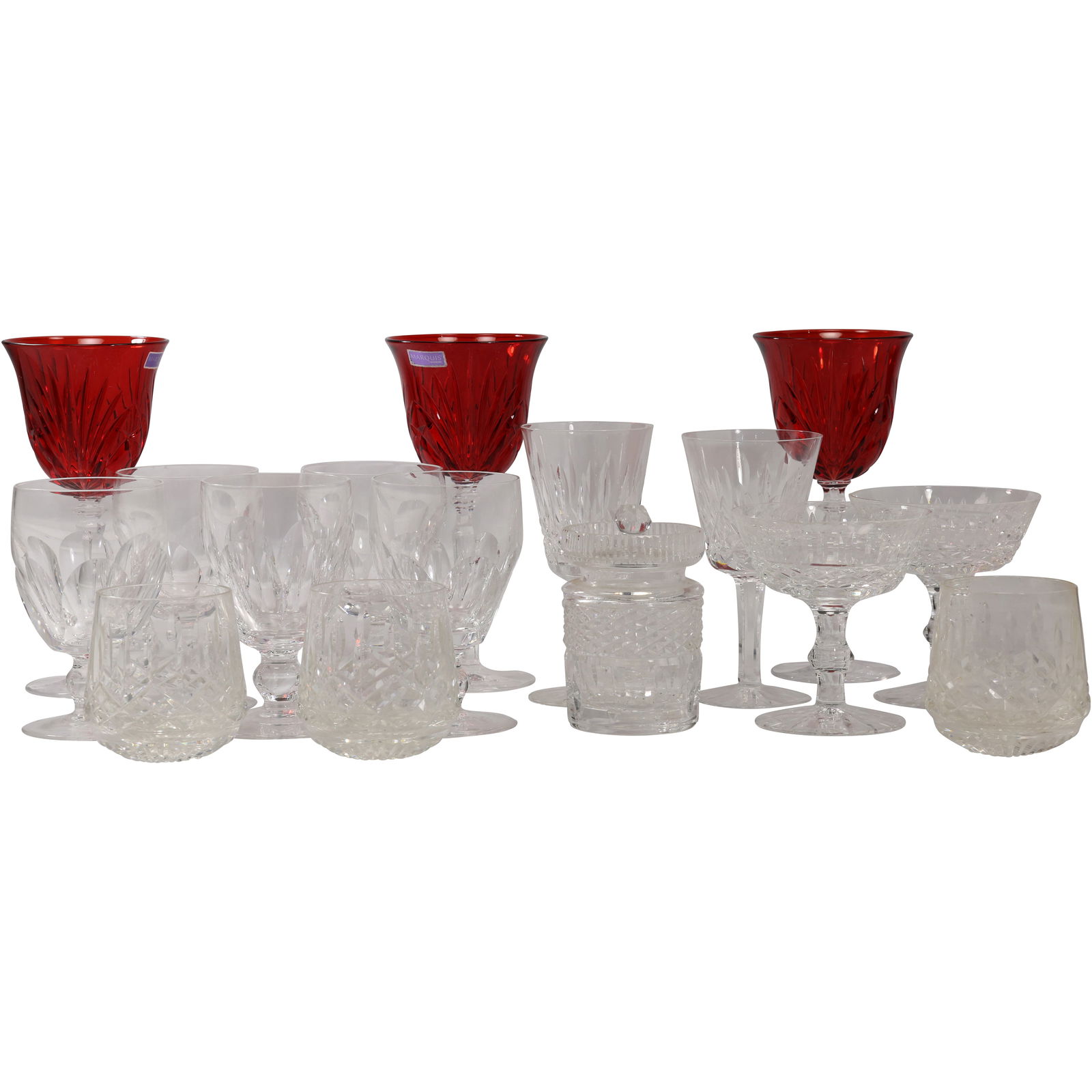 Estate Grouping of 16 Assorted Pieces of Signed WATERFORD - Variety Items - See Pictures (1 of 17)