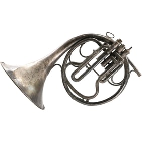 Antique MELLOPHONE Horn Instrument Made by KEEFER, Williamsport, Pa., For Restoration