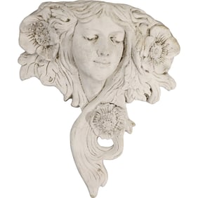 Art Nouveau Wall Planter “Le Printemps?? – Hard Composition
