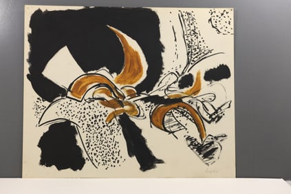 Robert Angeloch (1922–2011) Kelp, Foam & Rocks Mixed Media