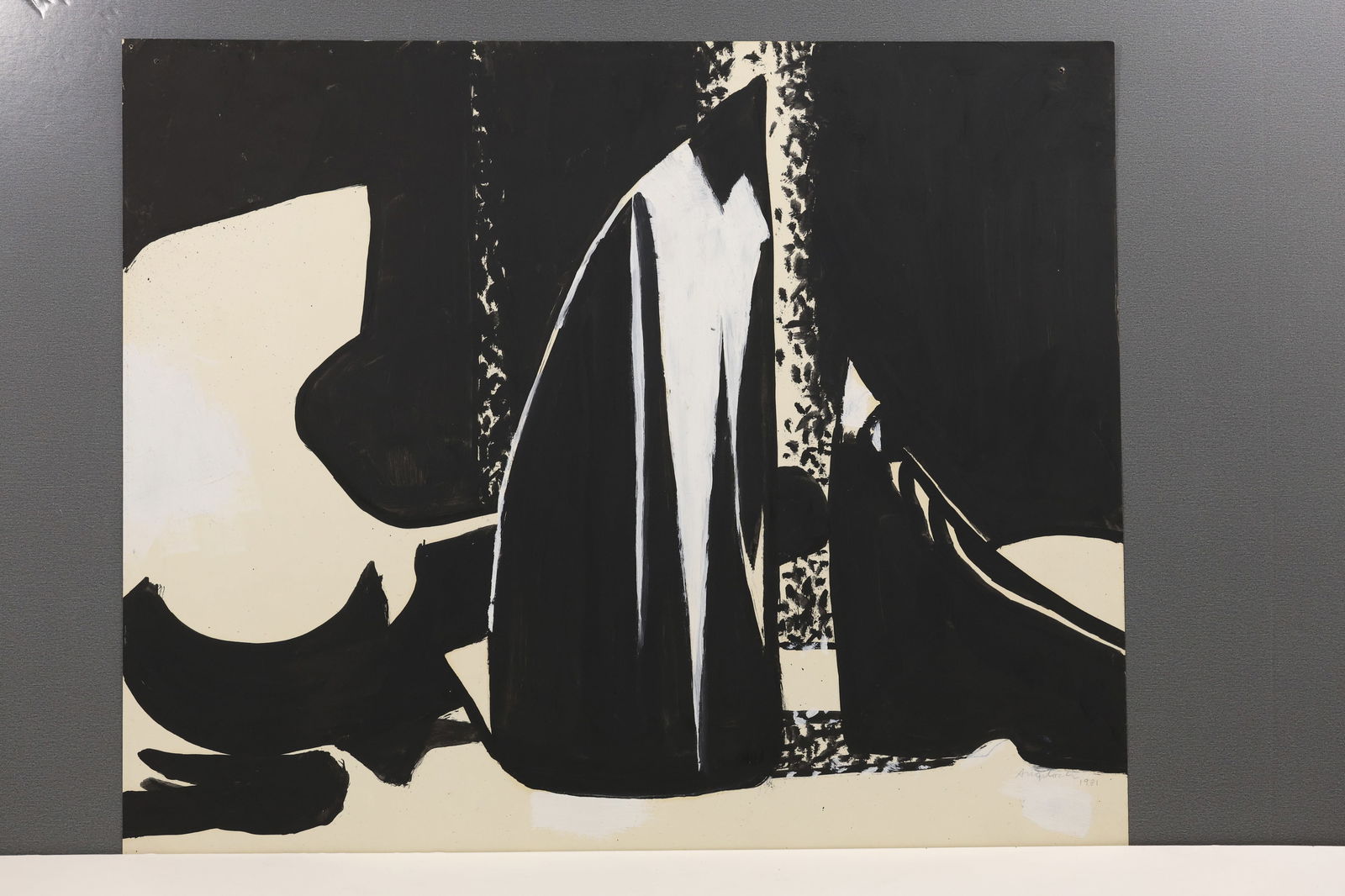 Robert Angeloch Signed 1981 Still Life #4 Painting on Paper (1 of 9)