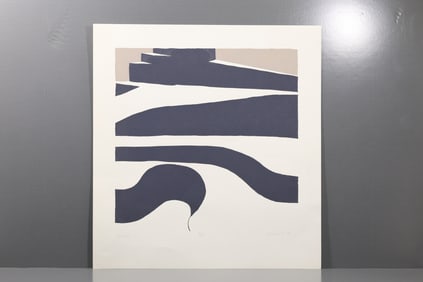 All descriptions were generRobert Angeloch (1922–2011) Opus 40, Saugerties Modernist Woodblock