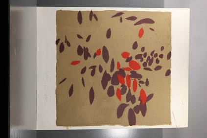 Robert Angeloch (1922–2011) – Weeds, Gouache on Paper