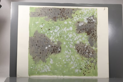 Robert Angeloch (1922–2011) – Squam, Nantucket, Original Painting on Paper