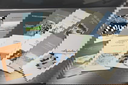 x12 Robert Angeloch (1922–2011) – Retrospective Exhibition Catalog Collection – Printed