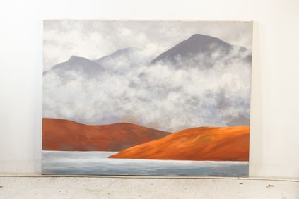 Robert Angeloch (1922–2011) — Loch Ainort, Oil on Canvas