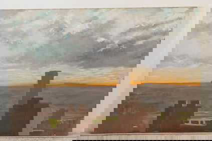 Robert Angeloch (1922–2011) — WKU, Oil on Canvas