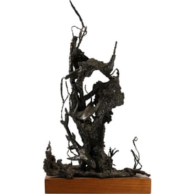 John Spaulding; 20thC. Bronze Grouping - Coral Reef Signed