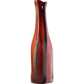 Mdina Glass, Malta Art Glass Vase Signed