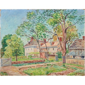 Edmond Jordan, Oil on Board Painting Landscape Signed E Jordan. ARTIST IS EDMOND JORDAN aka