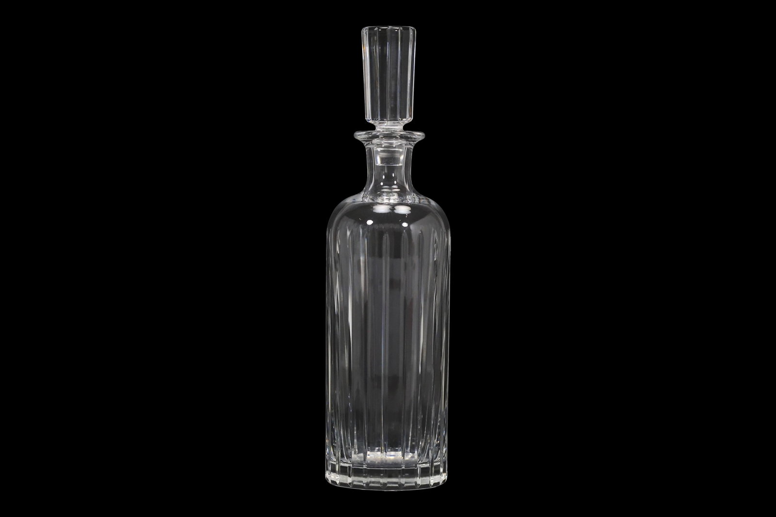 Baccarat France Signed Crystal Decanter with Stopper (1 of 13)