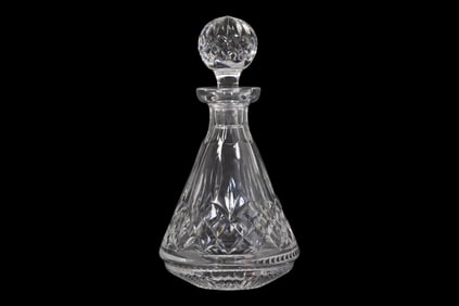 Waterford Lismore Cut Crystal Ships Decanter