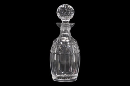 Signed Waterford Crystal Kylemore Cut Glass Decanter