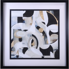 Paragon Art Intersect IV Framed Abstract Print
