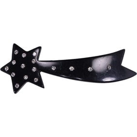 Lea Stein Paris "Shooting Star" Pin 2 5/8 in. x 1 in.