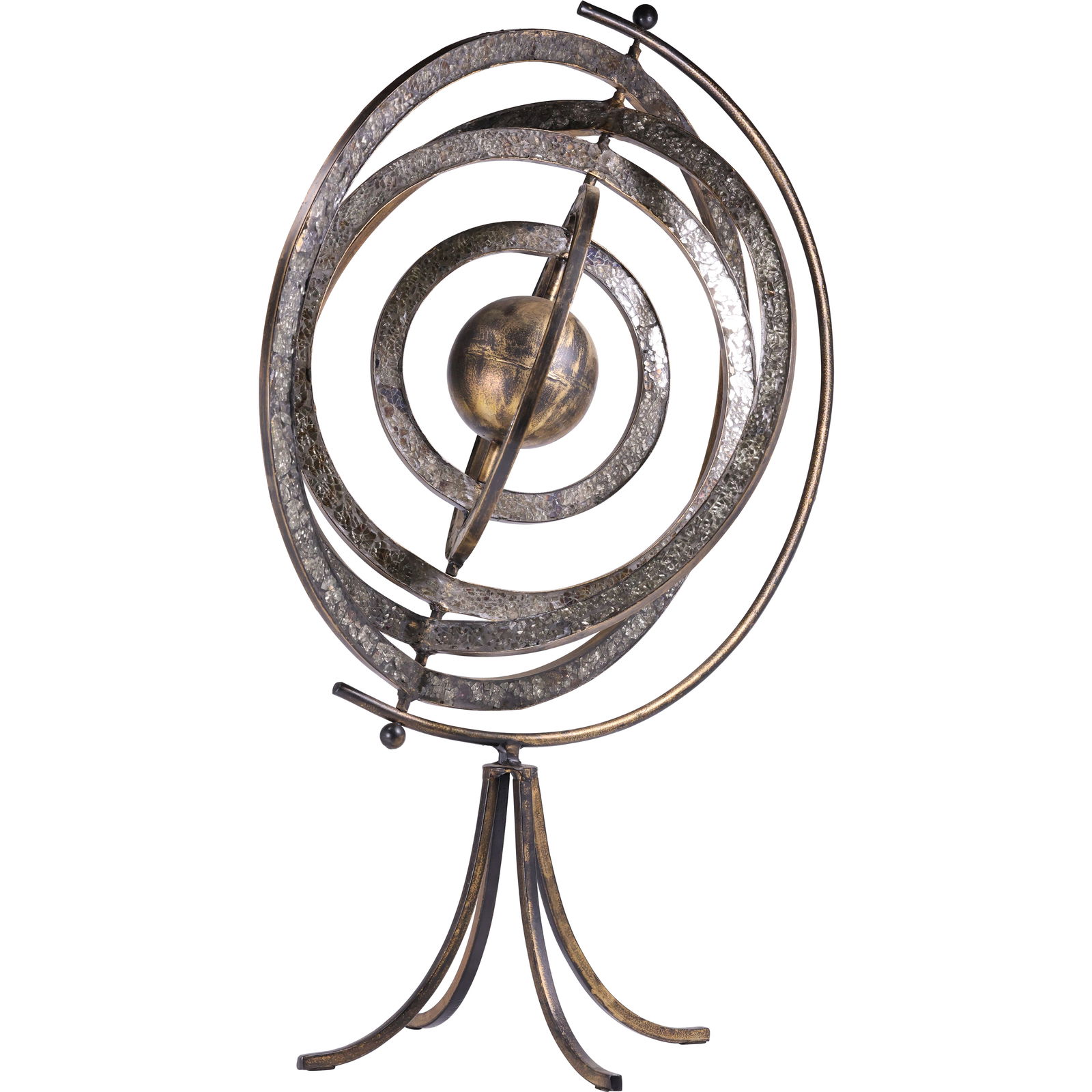 Vintage Antique Art Deco Globe Armillary Sphere Copernicus on Stand (1 of 16)