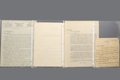Collection of Early 20th Century Political and Personal Letters Including Theodore Roosevelt Corresp