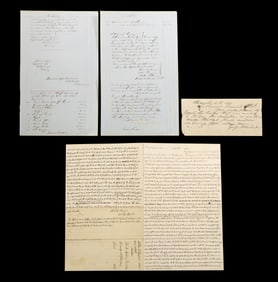 Georgia 1884 Court Legal Document Set