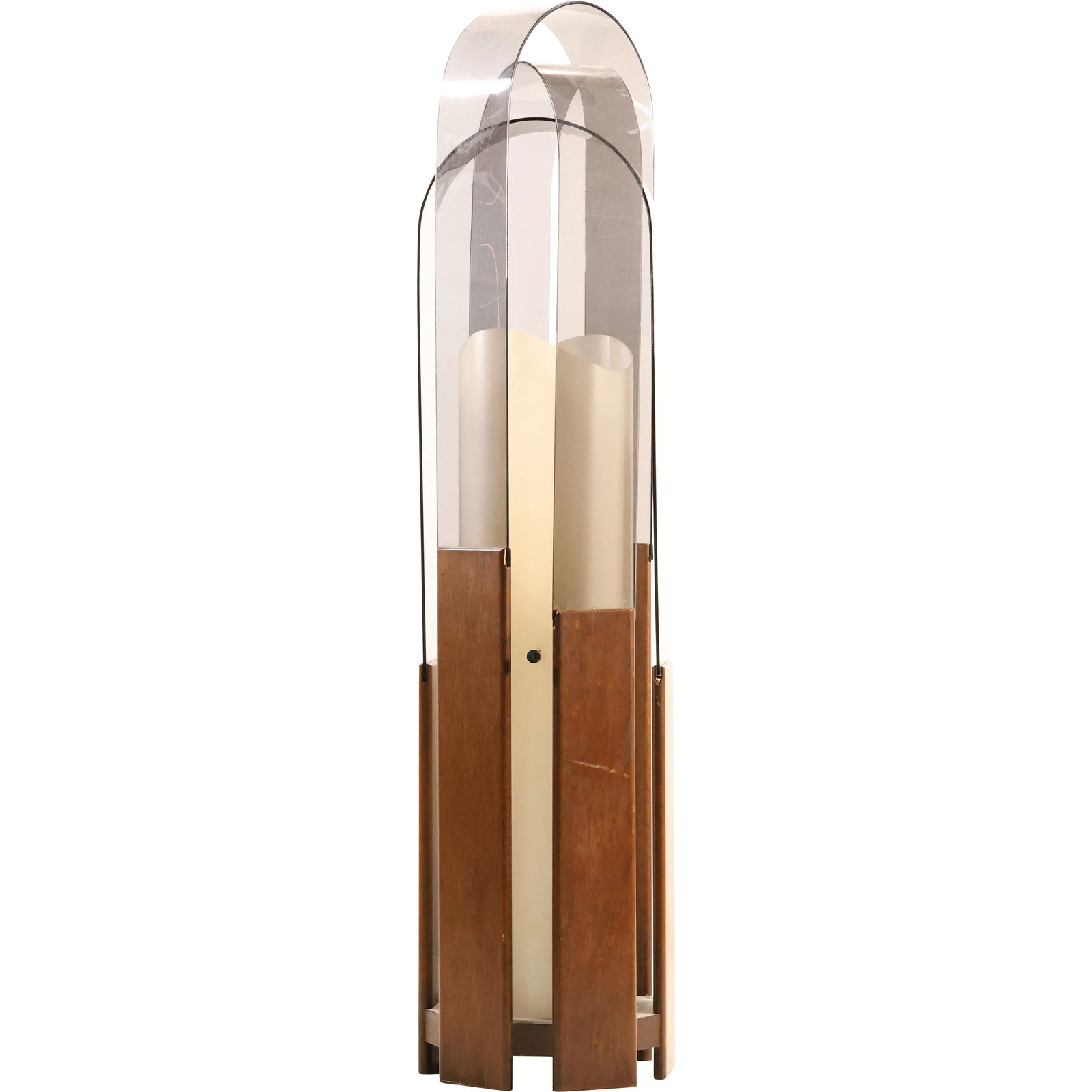 1966 "Light Tower" floor lamp designed by Arthur Jacobs for Modeline of California. 36 inches height (1 of 20)