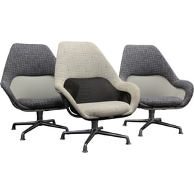 [3] Coalesse SW_1 chairs designed by Scott Wilson for Steelcase 40 in. height x 32 in. wide